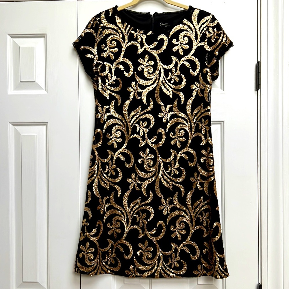 Jessica Simpson sequin dress